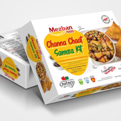 Mezban Chana Chat Samosa (Pack of 10 Pcs)