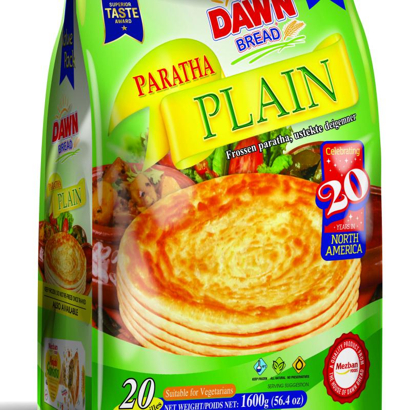 Dawn Paratha Plain Value Pack (20 Pcs)