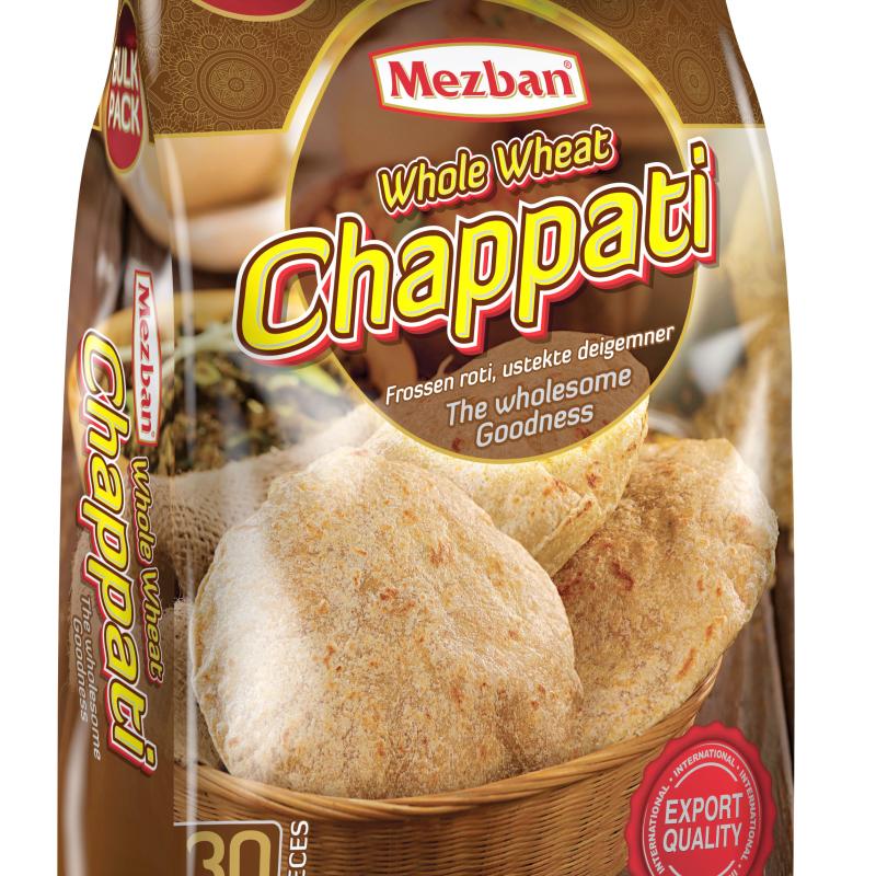 Mezban Whole Wheat Chapatti (30 Pcs)
