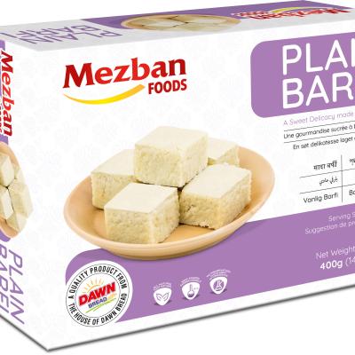 Mezban Barfi 400 gm