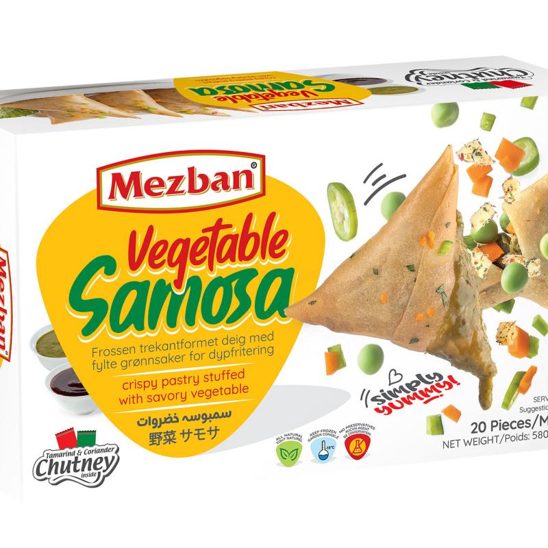 Mezban Mix Vegetable Samosa (Pack of 20 Pcs)